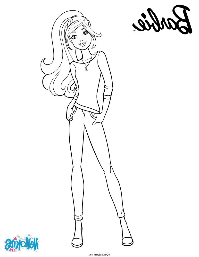 coloriage barbie life in dreamhouse