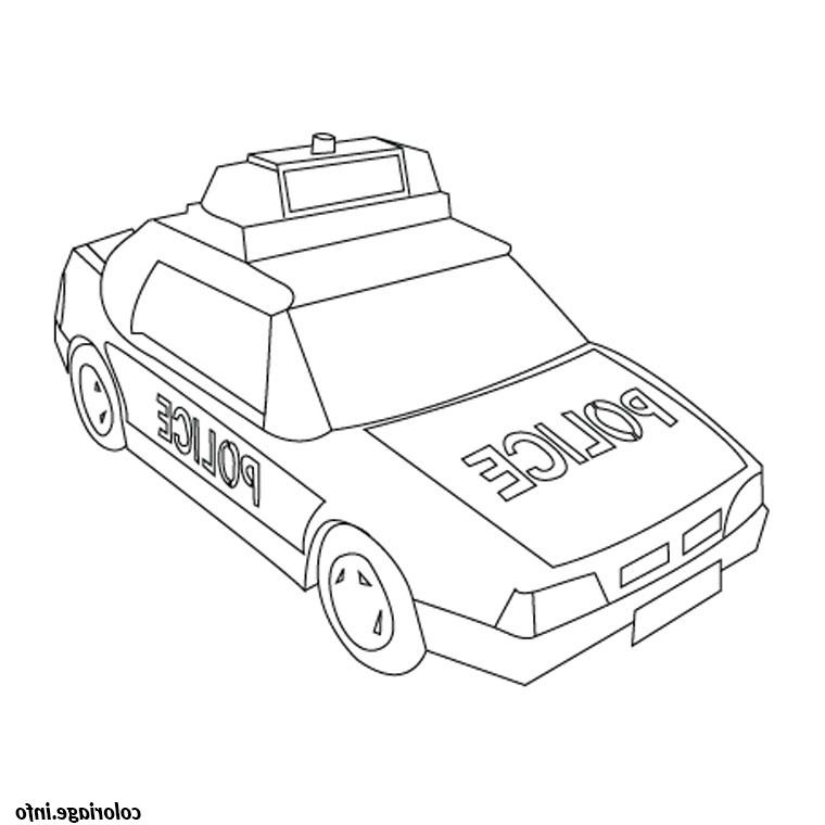camion de police coloriage 2249