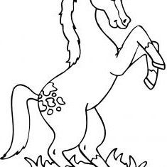 coloriage cheval et poulain simple coloriage cheval imprimer frais coloriage moto imprimer dessin