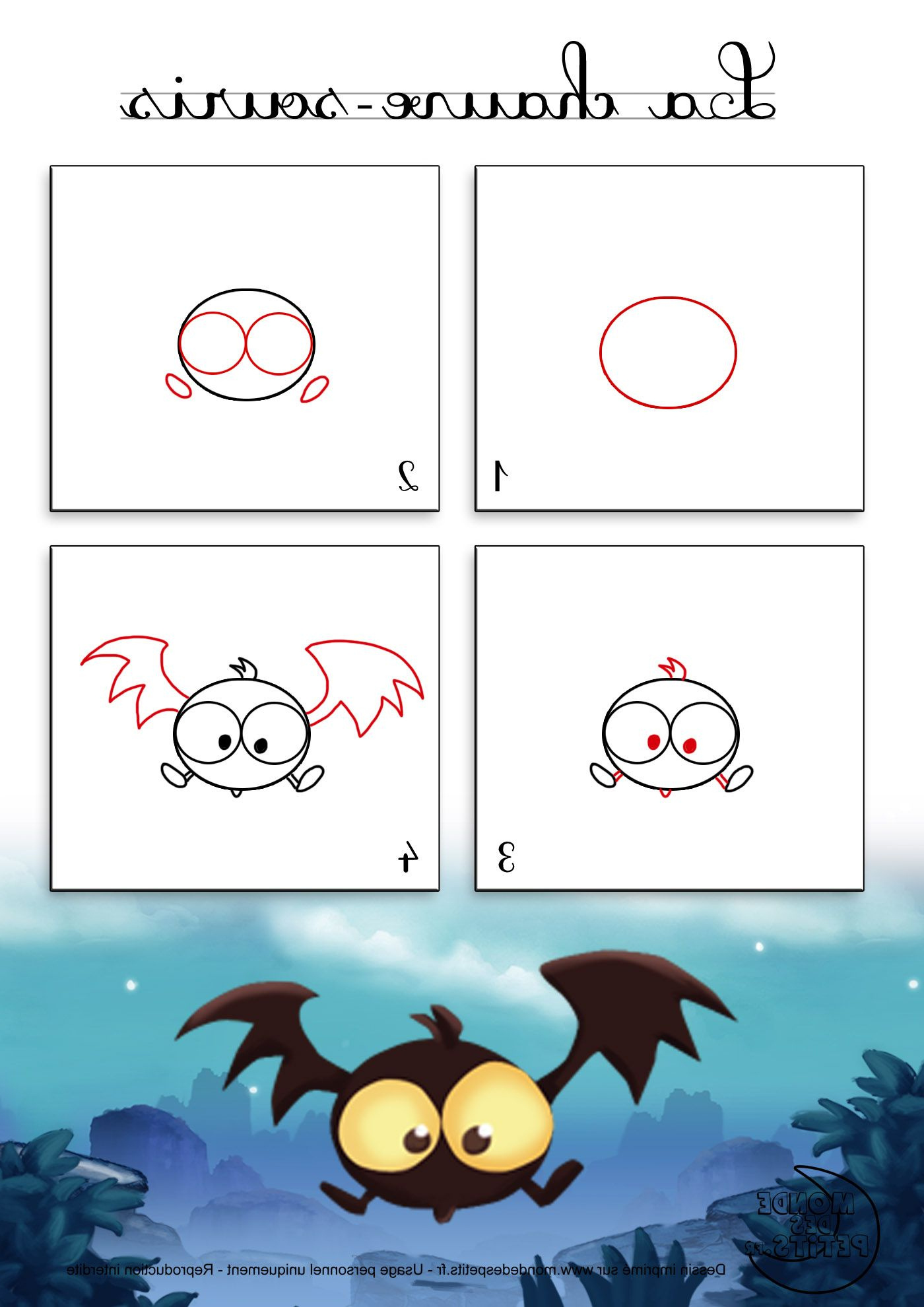 dessin1 ment dessiner une chauve souris dhalloween coloriage concernant dessin d halloween facile a dessiner