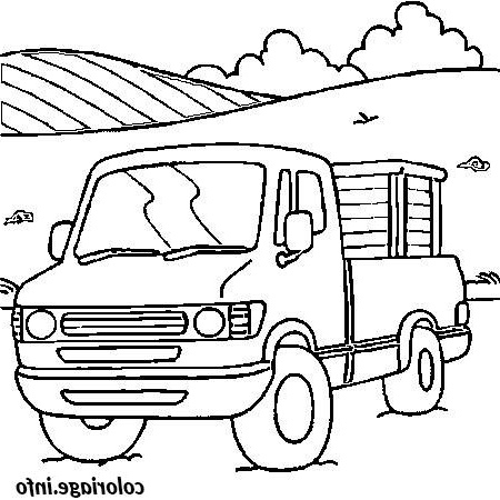 voiture camion coloriage dessin 2242