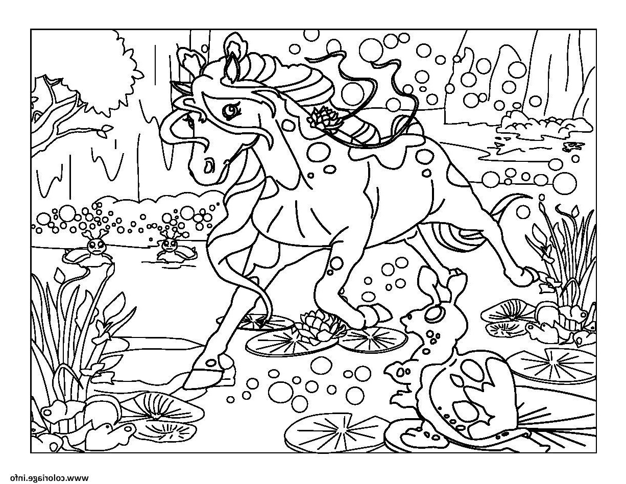 licorne kawaii 38 coloriage dessin