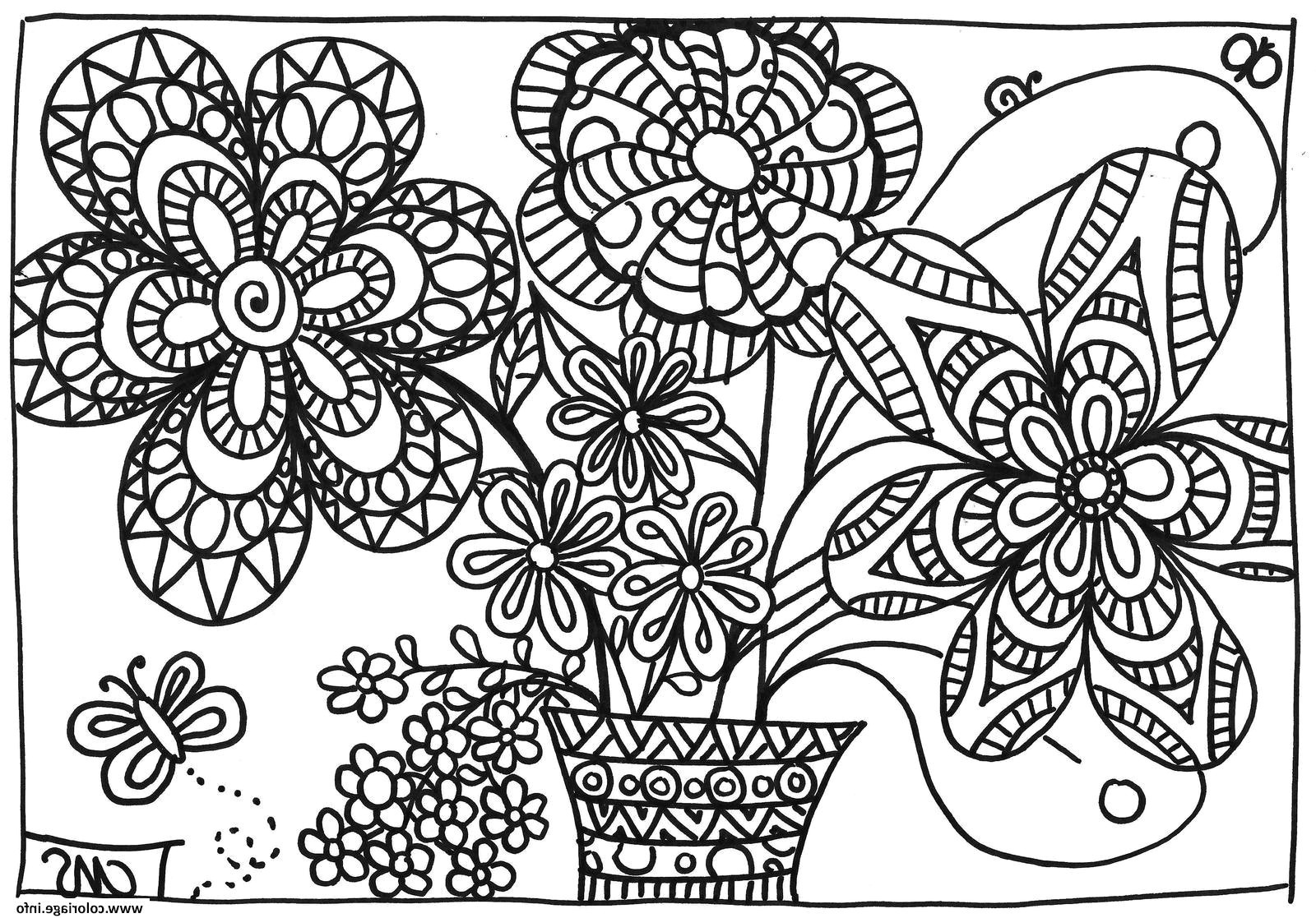 coloriage fleur a imprimer of meilleur de dessin colorier le encequiconcerne printemps gratuit