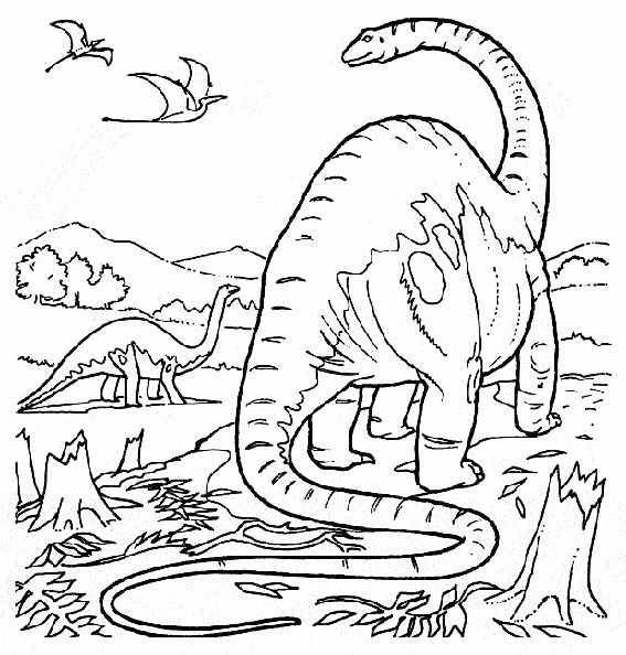 dinosaure diplodocus en ligne 9001