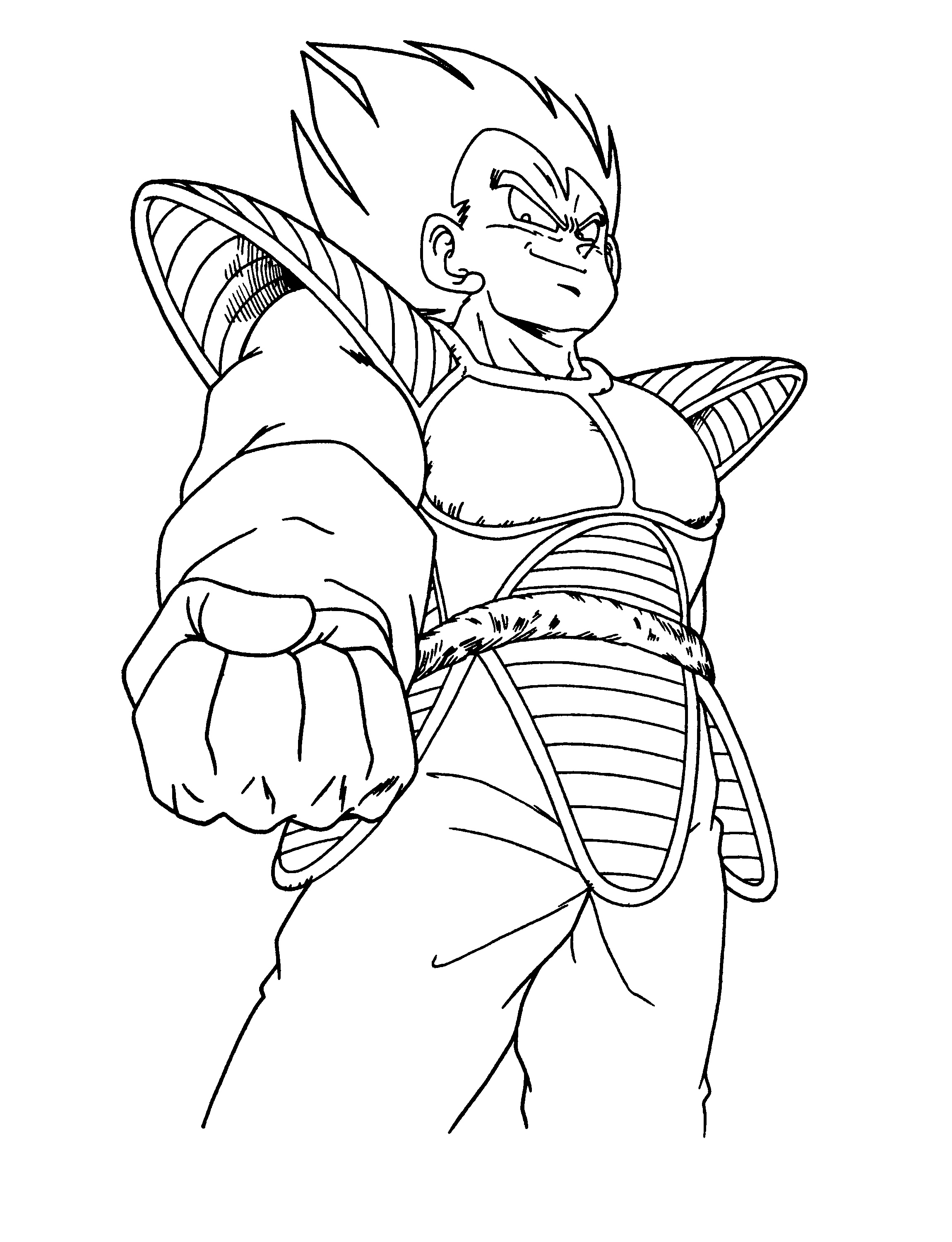 image=dragon ball z coloriage facile dragon ball ve a periode saiyan 2