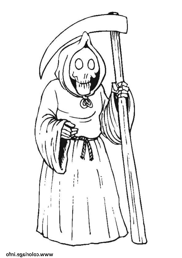 fantome epeurant froid halloween coloriage