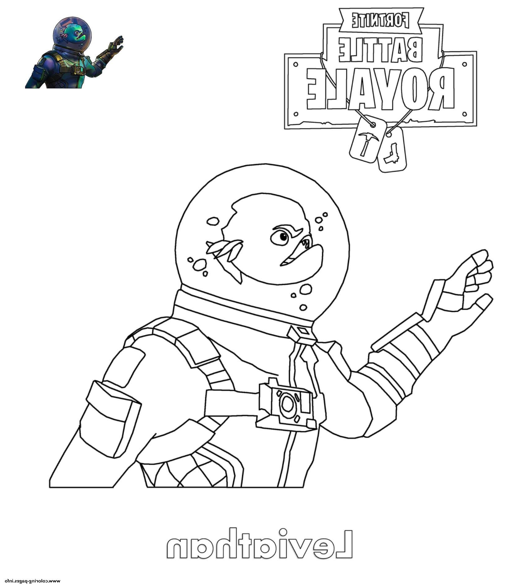 fortnite leviathan skin printable coloring pages book