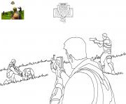 fortnite battle royale personnage 4 coloriage dessin