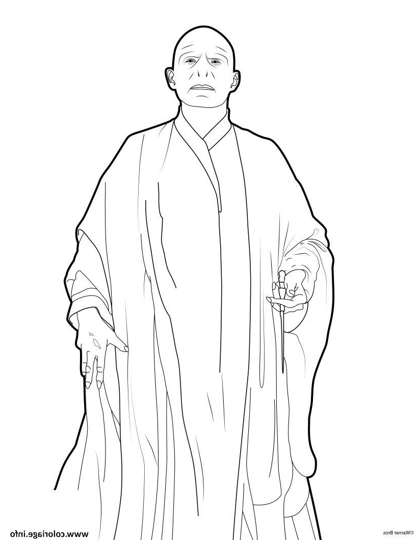 harry potter 7 voldemort coloriage