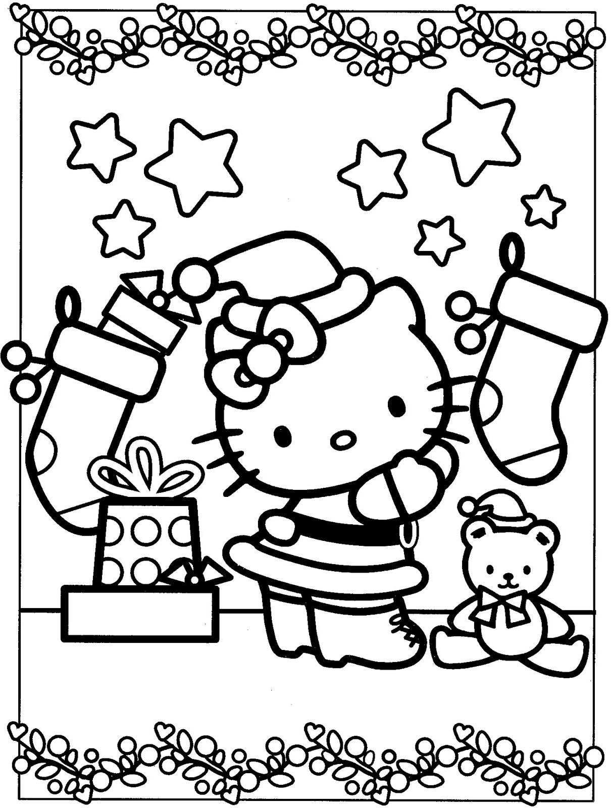 Coloriage Hello Kitty Sirene Impressionnant Galerie Belle ...