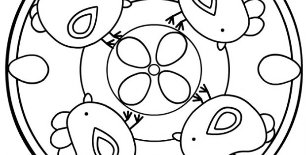 Coloriage Mandala Maternelle Cool Collection Coloriage ...