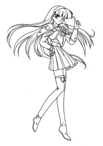 Coloriage Manga Fille Kawaii Inspirant Photos Coloriage ...