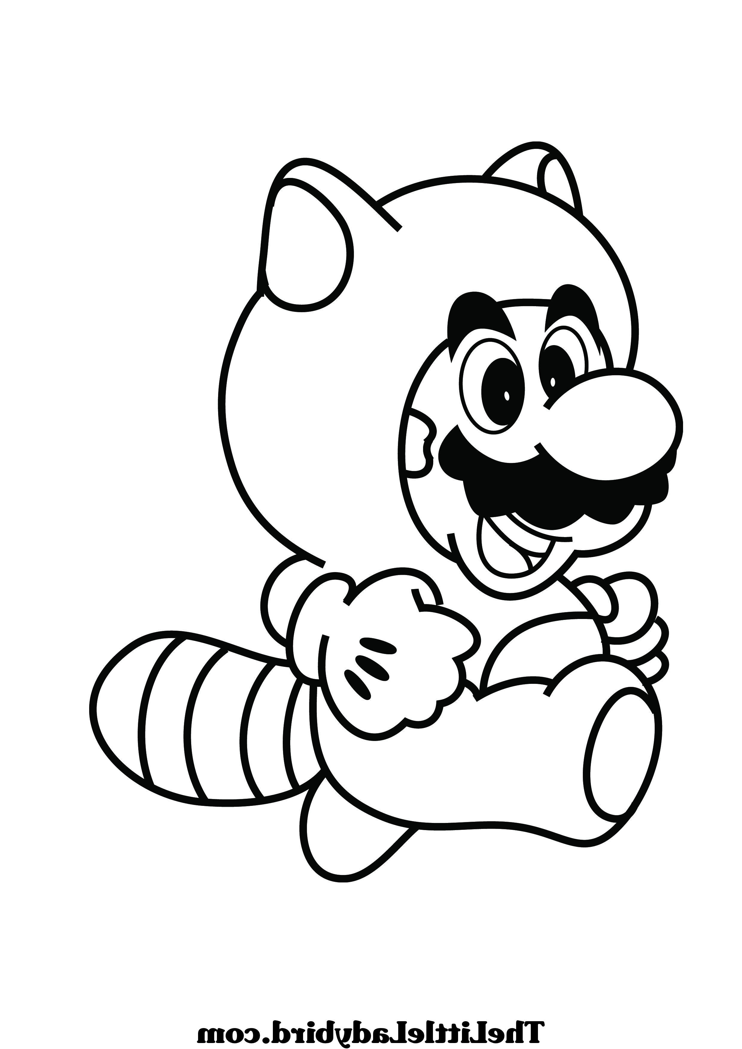 mario bros characters coloring pages to print