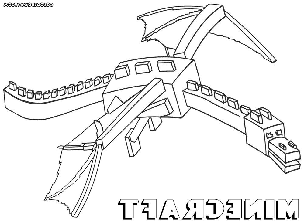 coloring pages minecraft