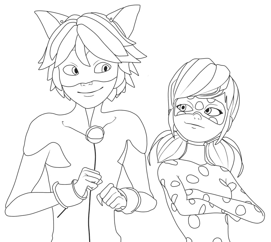 Printable Marinette Miraculous Coloring Pages