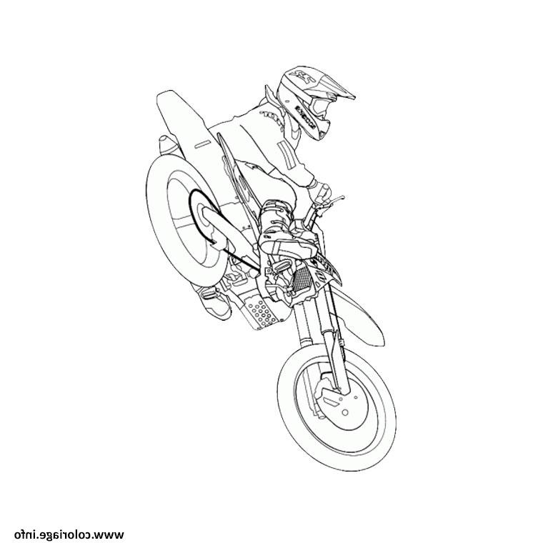 moto de course 16 coloriage
