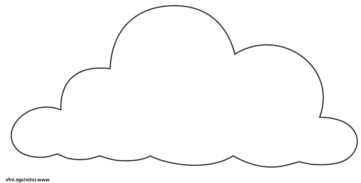 dessin de nuage