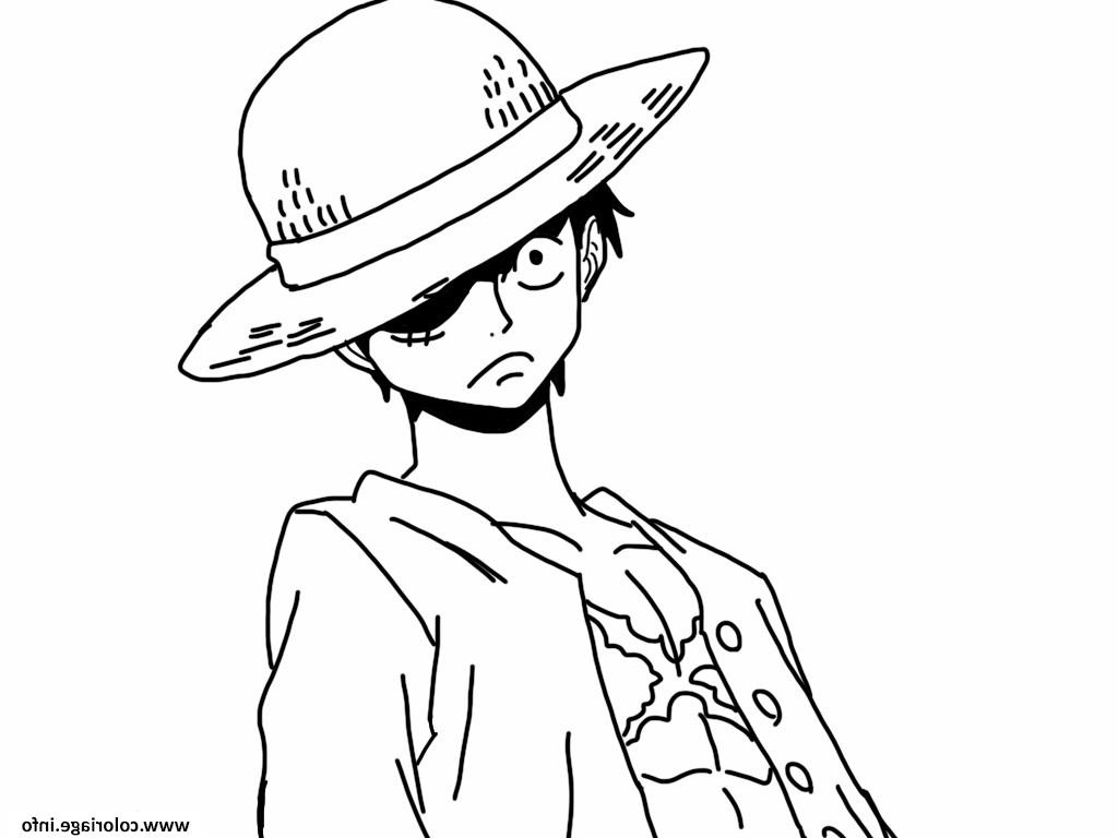 one piece luffy by alice wani coloriage