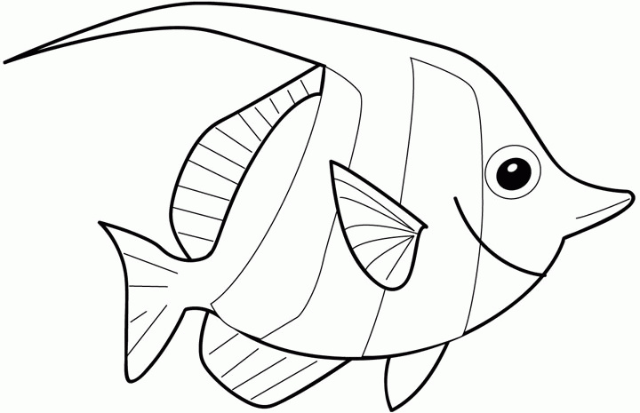 poisson colorier maternelle
