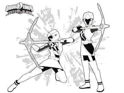 coloriage power rangers super ninja steel
