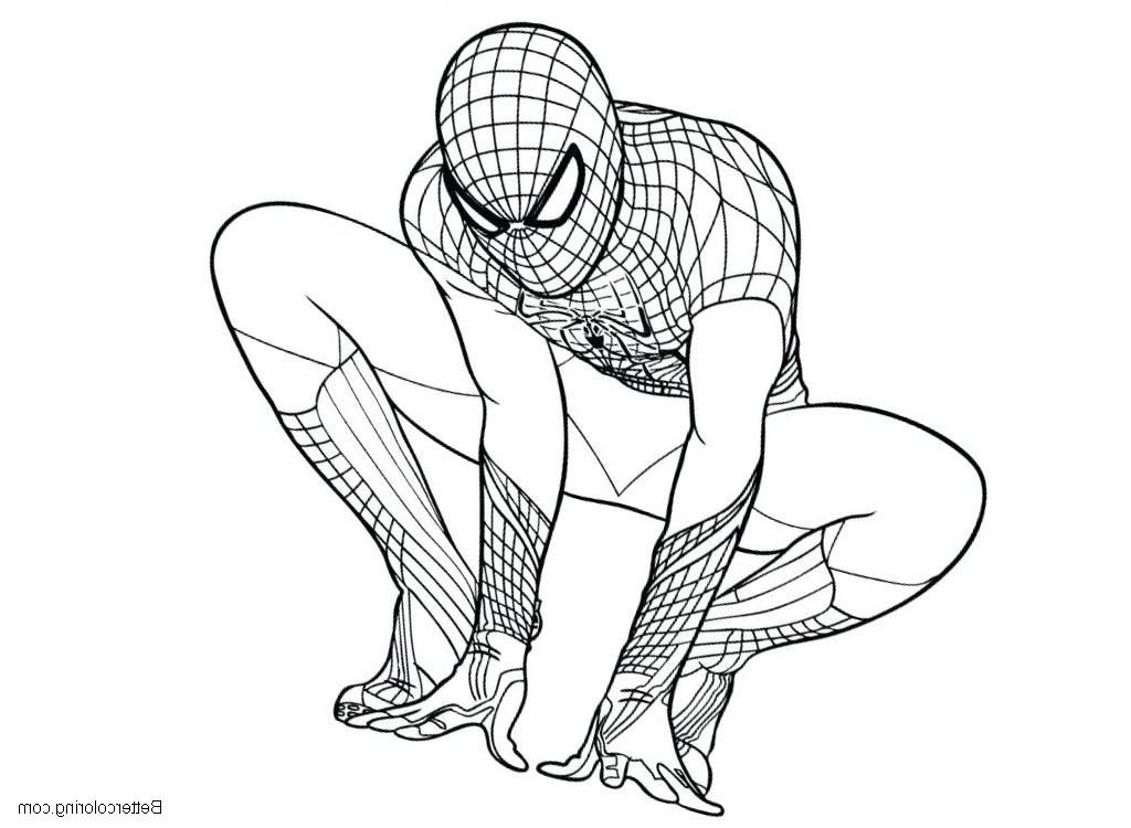 coloriage spiderman ps4