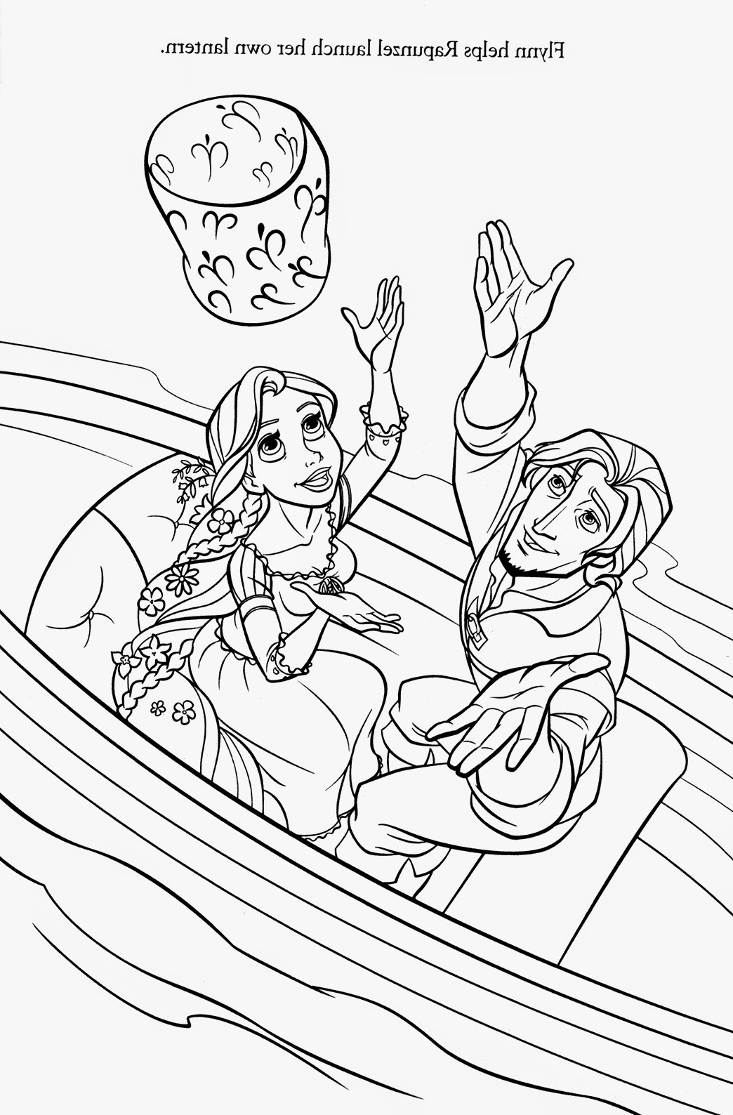 tangled free printable coloring pages