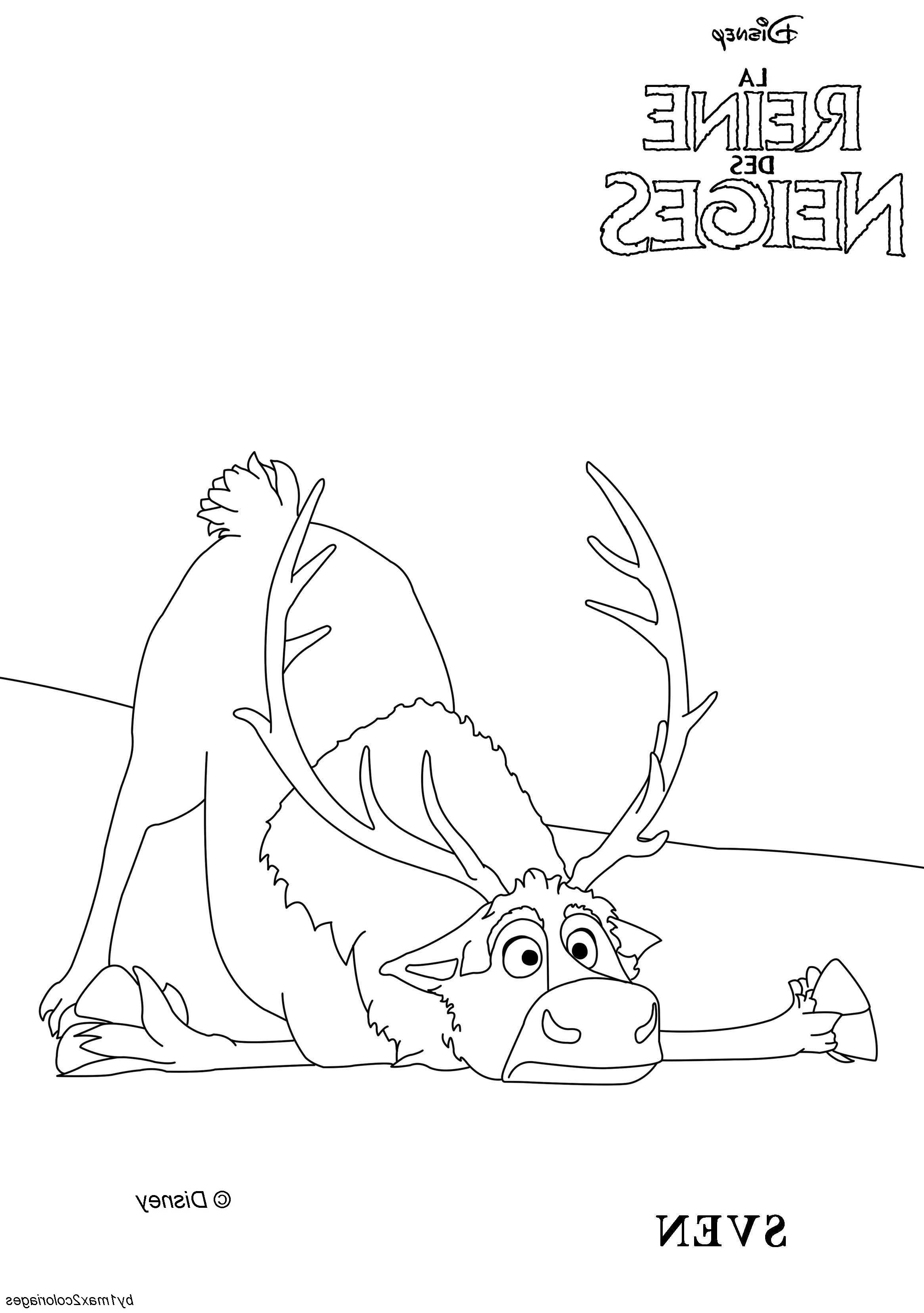 disneys frozen colouring pages