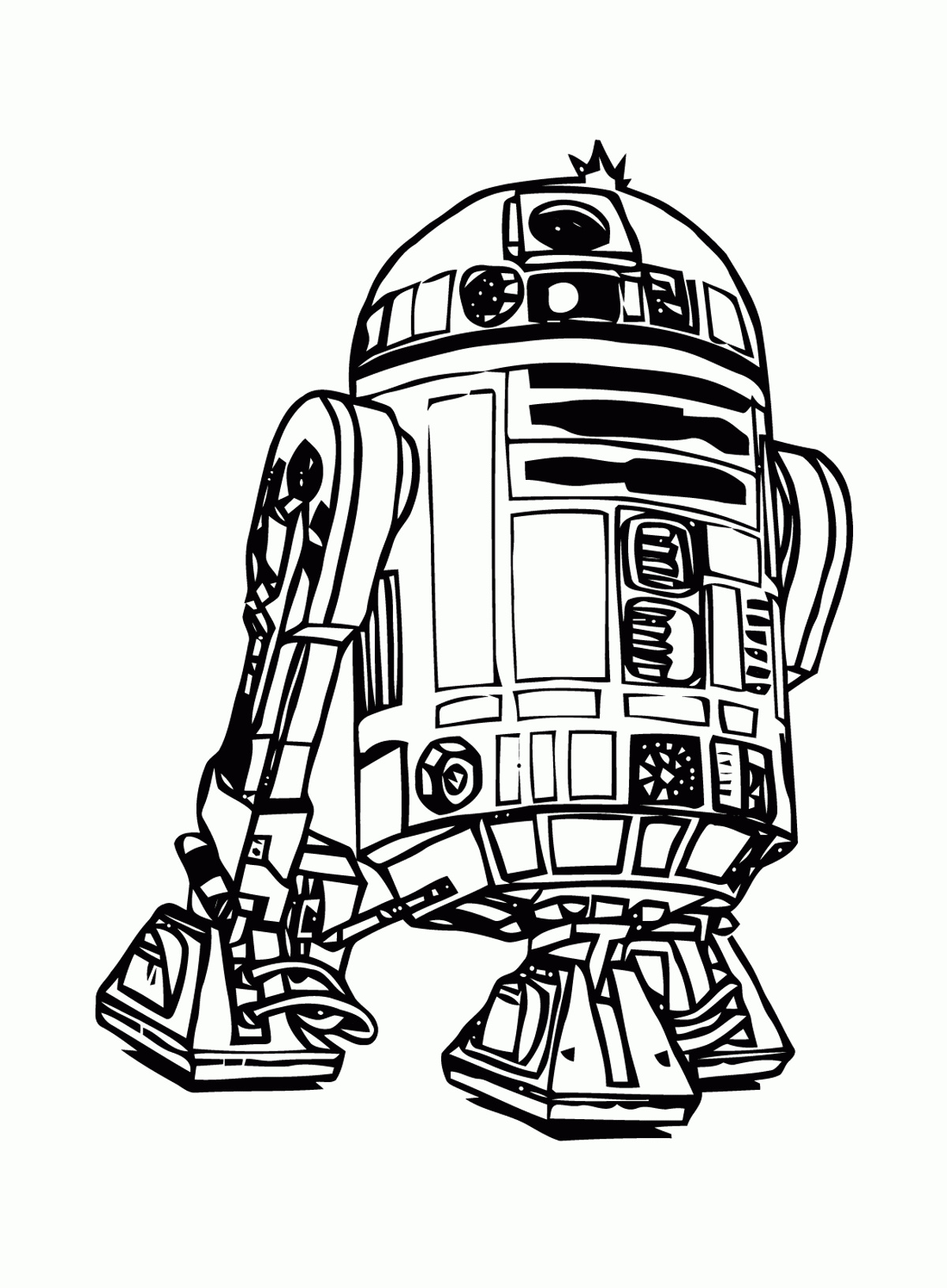 star wars coloring pages r2d2