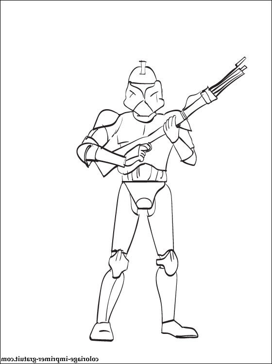 star wars clone trooper a imprimer
