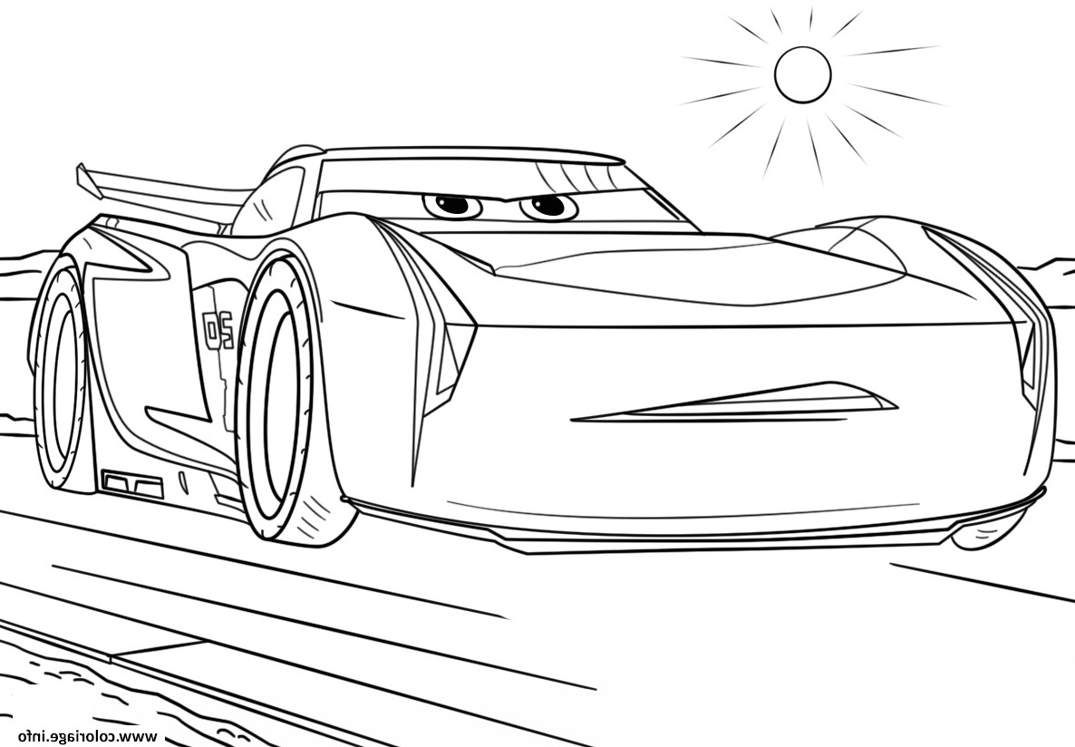 coloriage flash mcqueen 3 coloriage jackson storm from cars 3 disney dessin