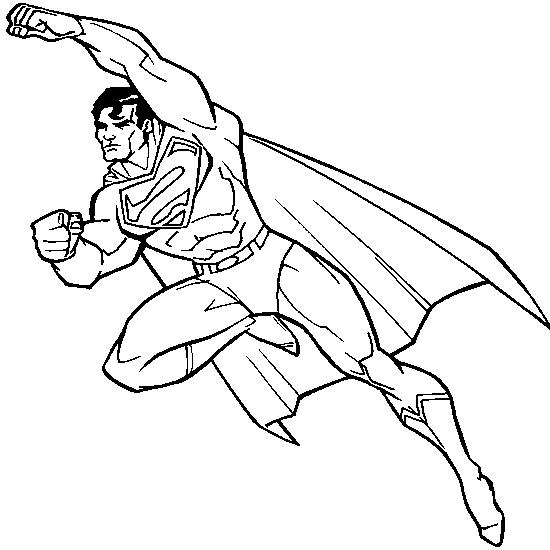 dessin Superman ClarkKent Superheros ic