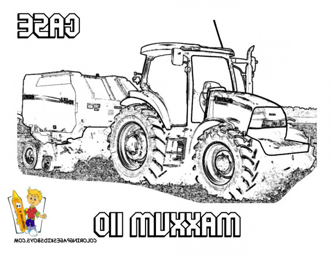 tracteur case maxxum