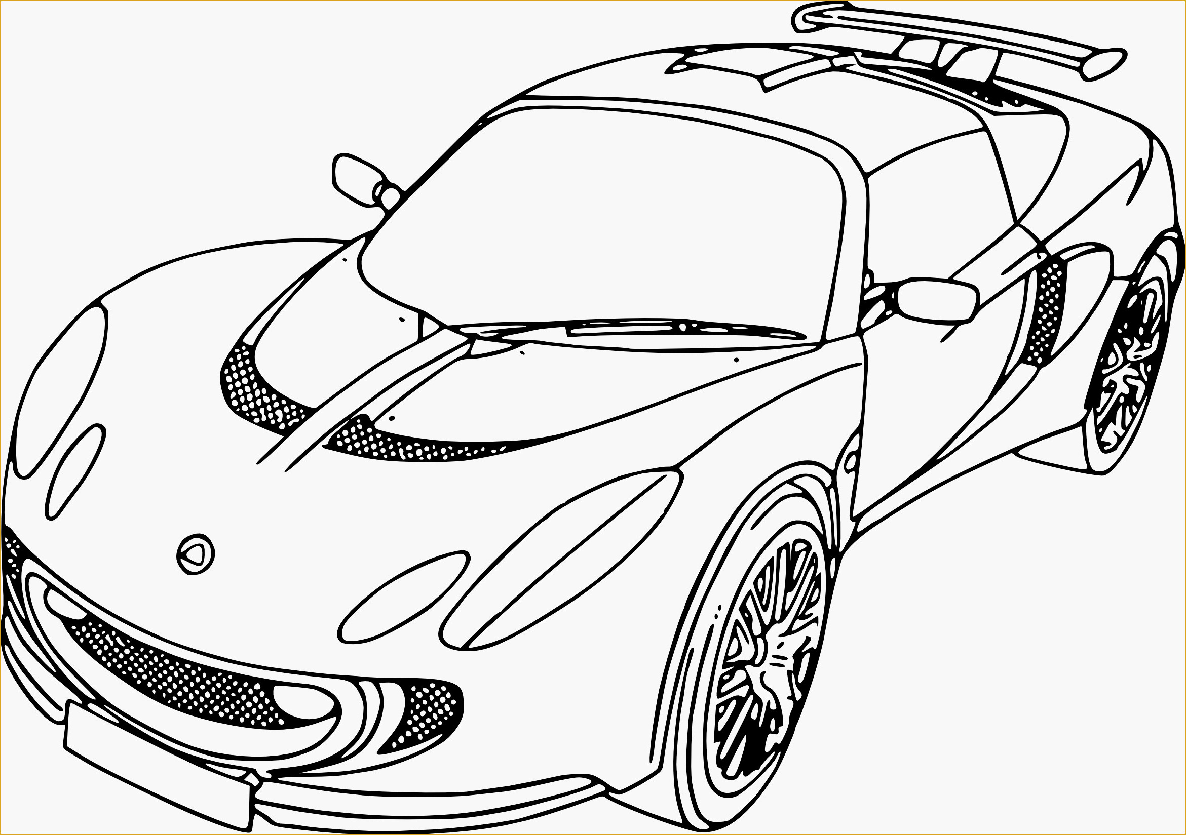 dessin de voiture de sport beau 30 coloriage voiture de luxe