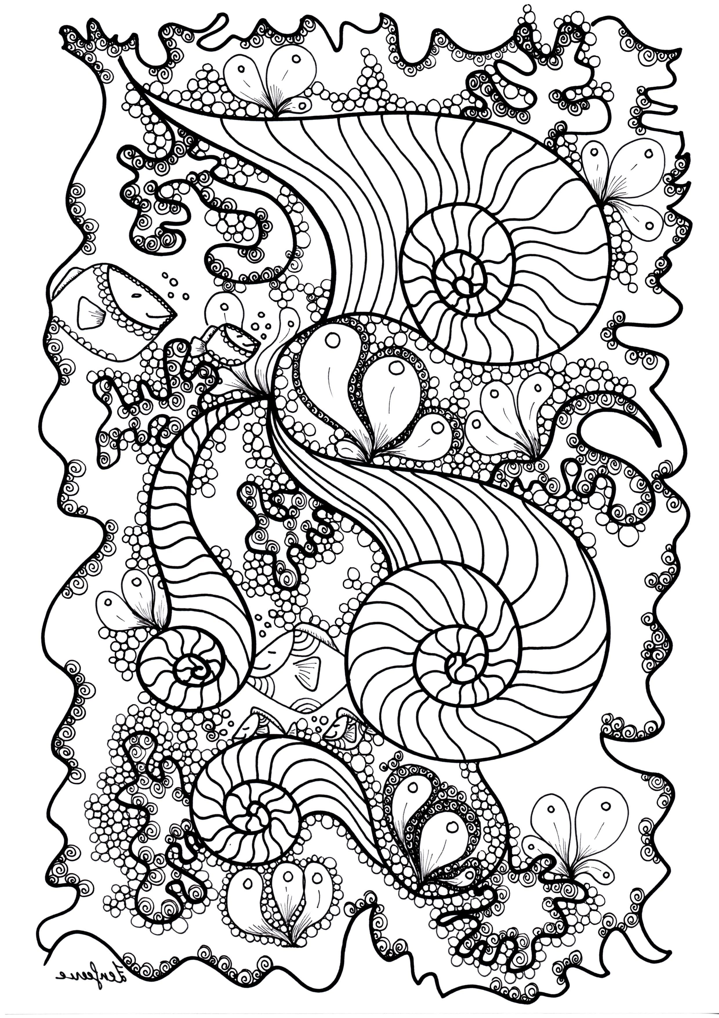 image=zentangle coloriage adulte poisson by zenfeerie 1