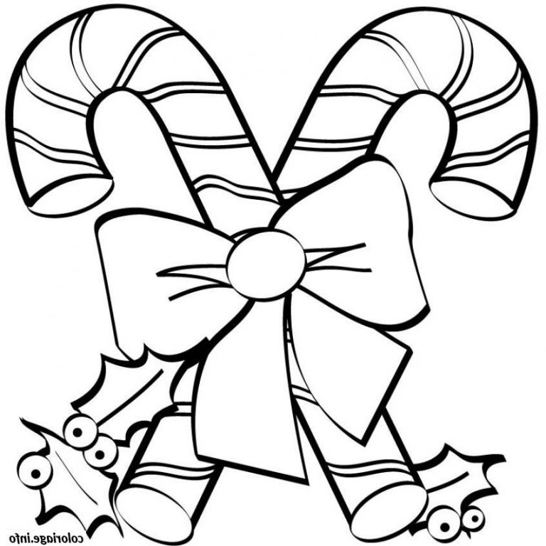 Coloriagenoel Beau Images Coloriage Noel Cannes Dessin