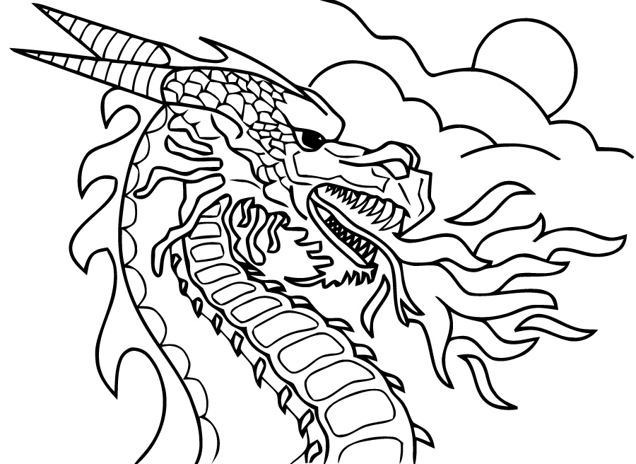 dessin a imprimer dragon ball z sangoku 4