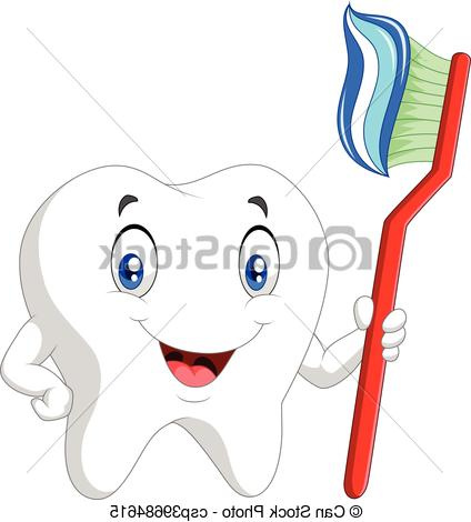 brosse dents dentaire dessin animé