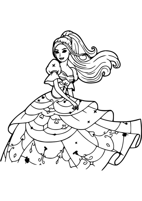 coloriage princesse anna
