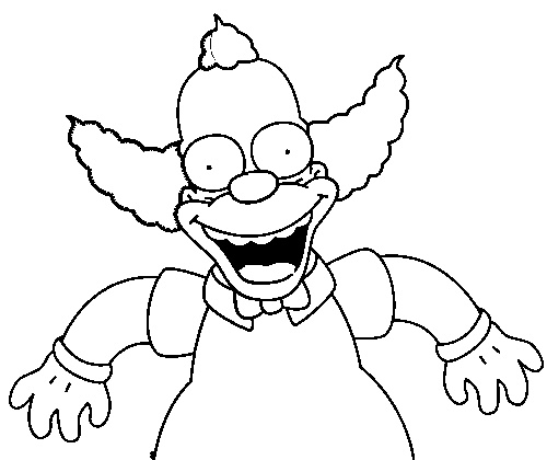 coloriage SimpsonsPersonnages 1