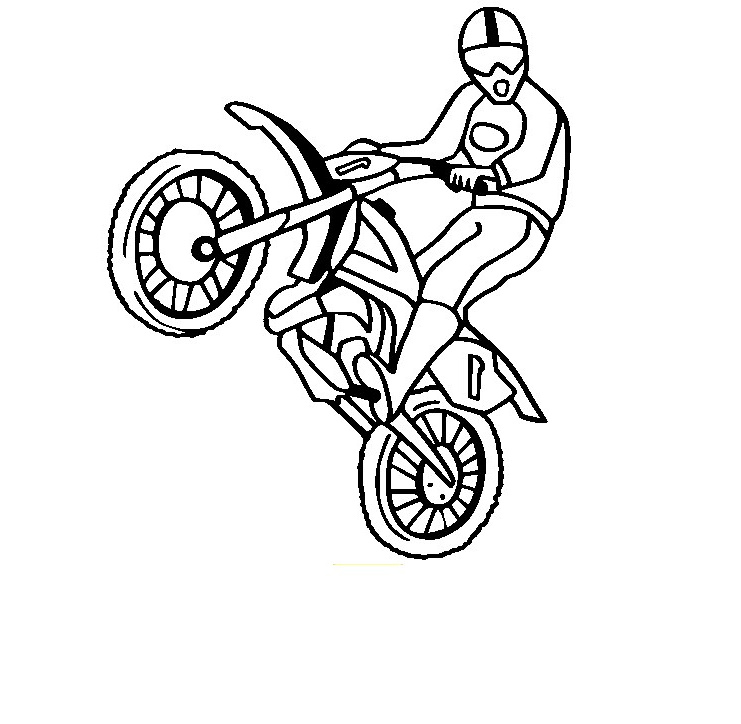 2867 dessin moto cross imprimer gratuit 7264 moto ktm coloriage dessin