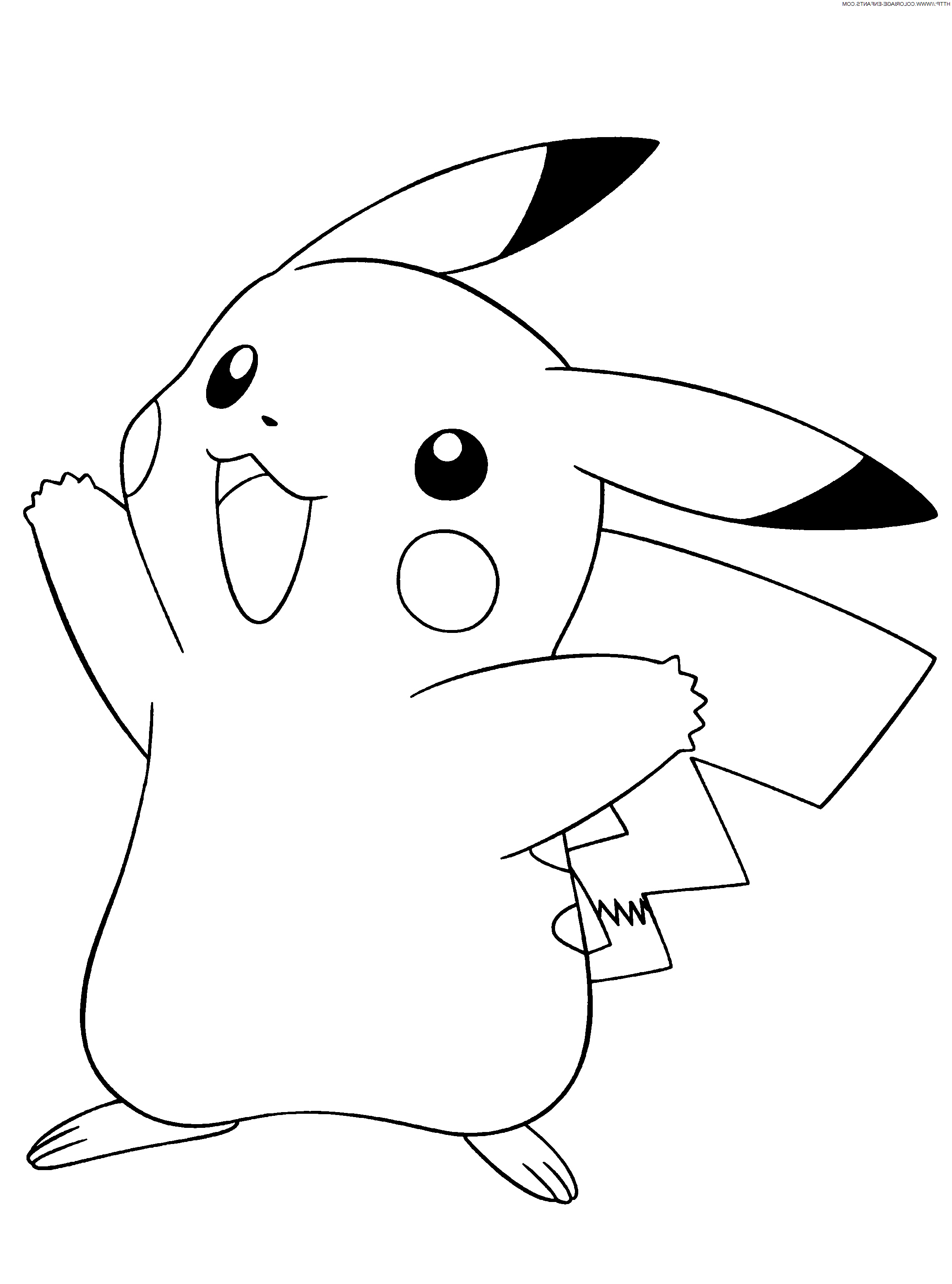 image pokemon noir et blanc a imprimer
