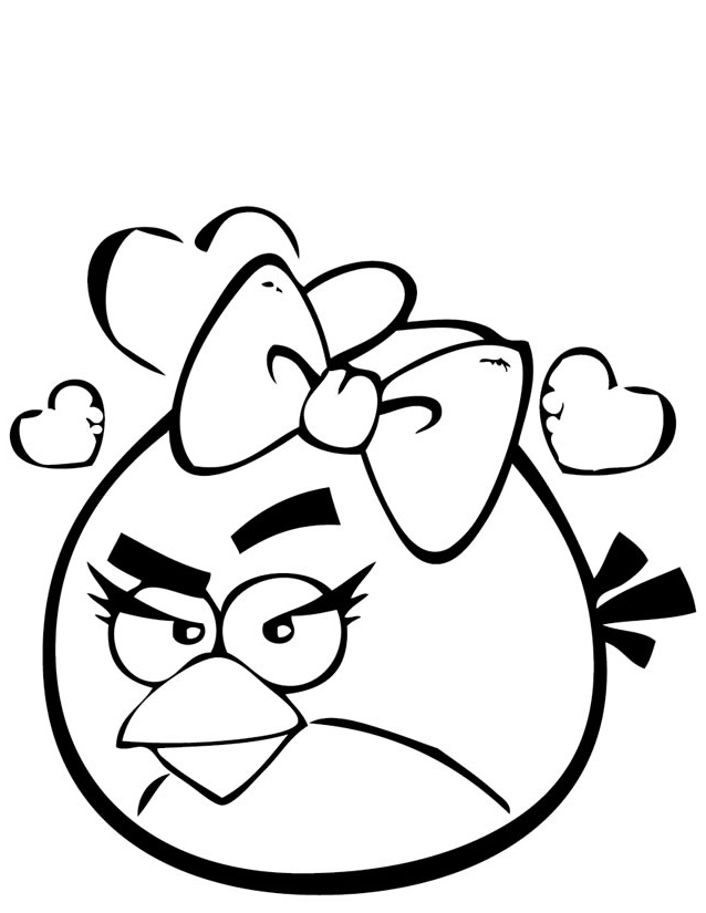 coloriage angry bird