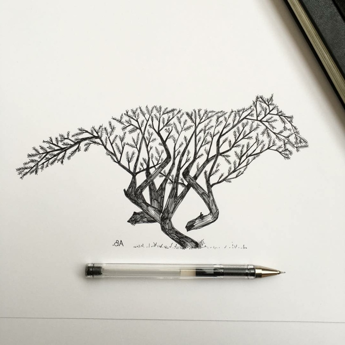 ment dessiner un arbre