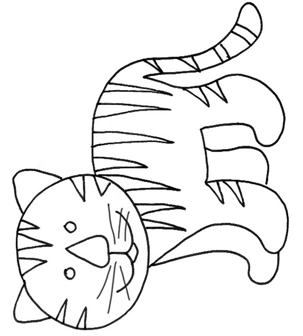 bebe tigre dessin