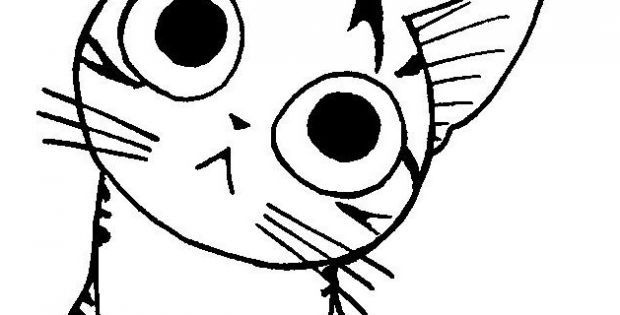 Dessin Chat Kawaii Impressionnant Stock Coloriage Manga Chat