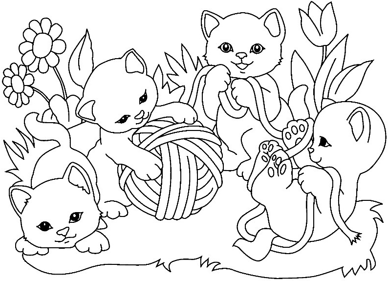 3626 dessins gratuits a colorier coloriage trop mignon a imprimer 9666 chaton chat mignon coloriage dessin
