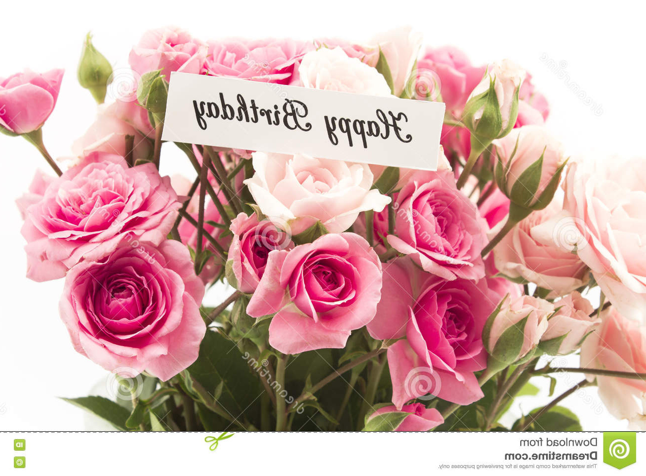 joyeux anniversaire bouquet de fleurs rose vignesenselle concernant anniversaire fleurs