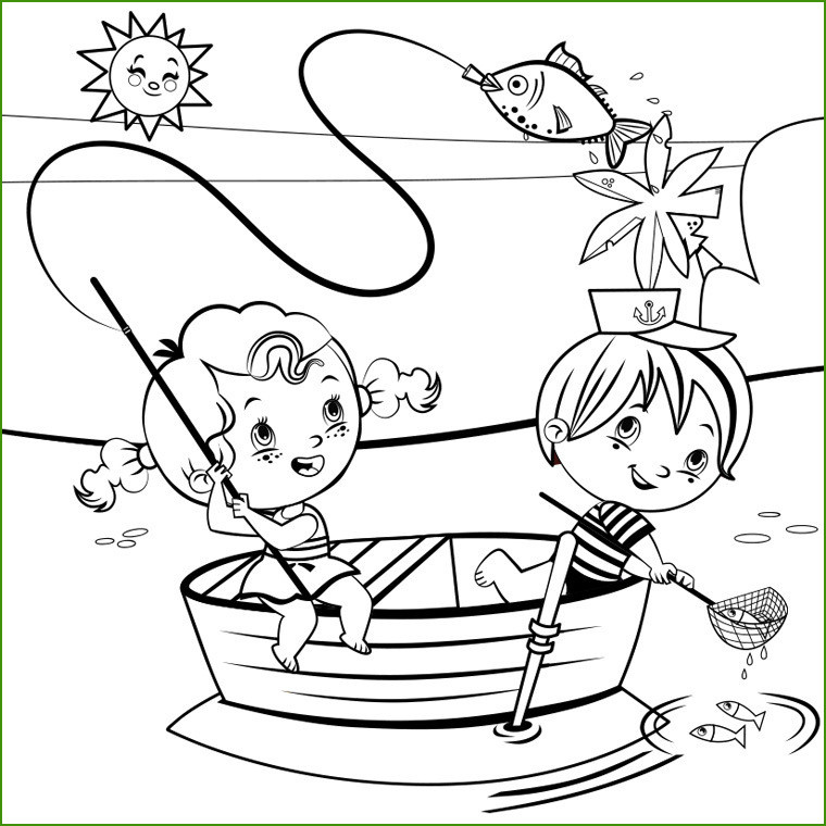 coloriage vacances damp039ete a imprimer etourdissant bonnes vacances les enfants ecole maternelle elsa