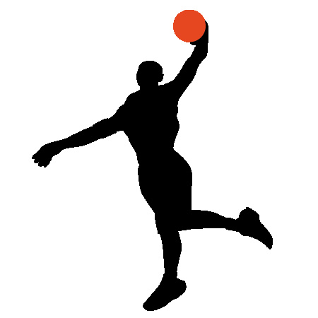 stickers basketteur dunk 3 f