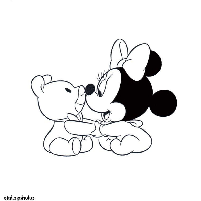 minnie baby coloriage 1576